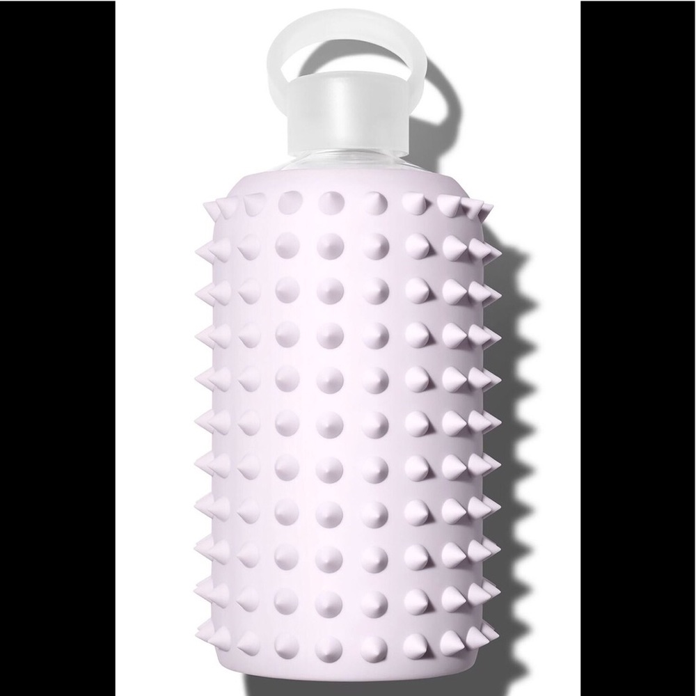 BKR Spiked 32-Ounce Silicone Glass Water Bottle